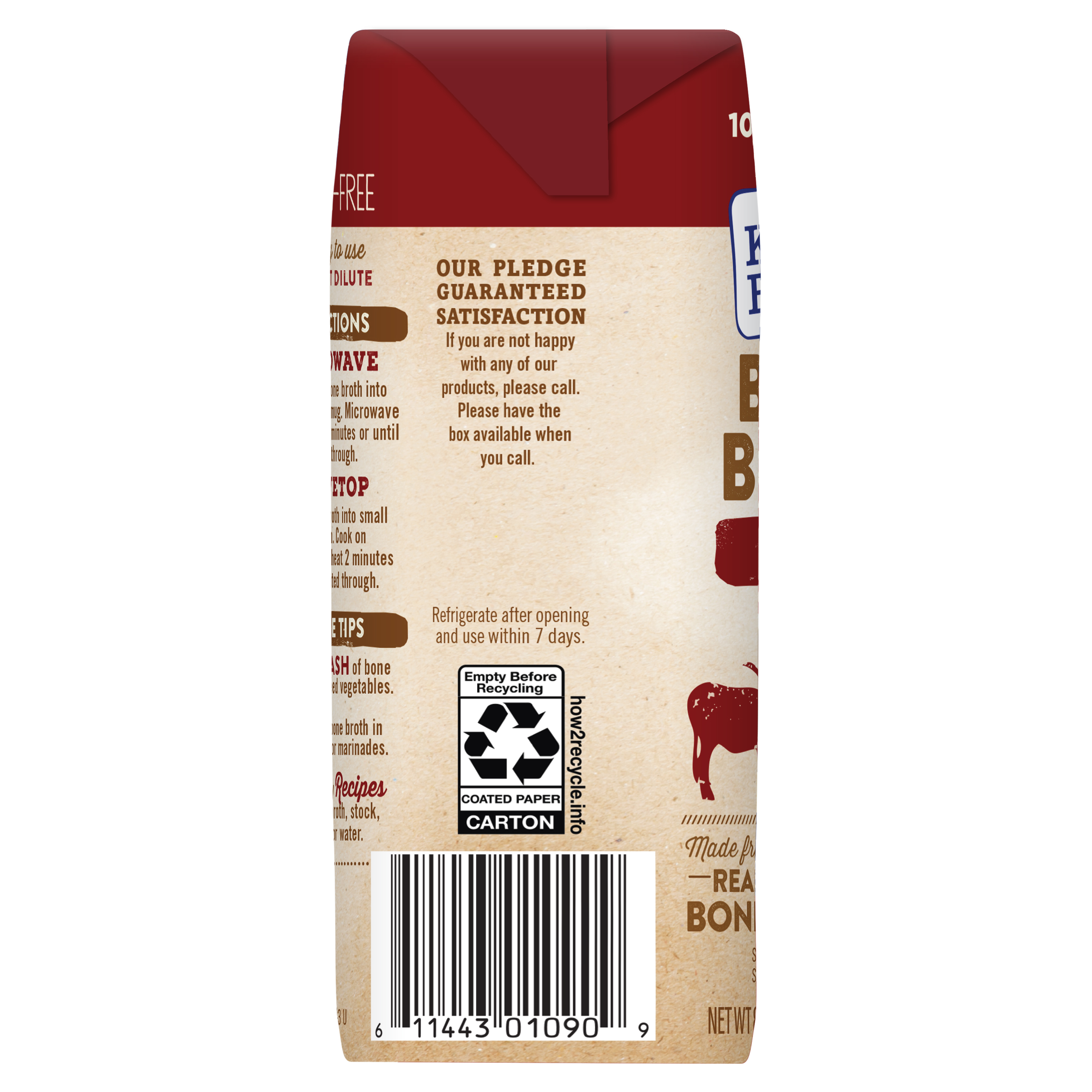 Original Beef Bone Broth, 8.25 oz Kitchen Basics